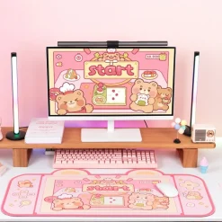 Teddy Bear Bakery Gaming Mousepad