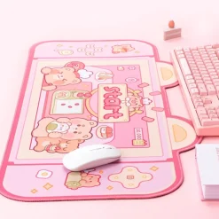 Teddy Bear Bakery Gaming Mousepad