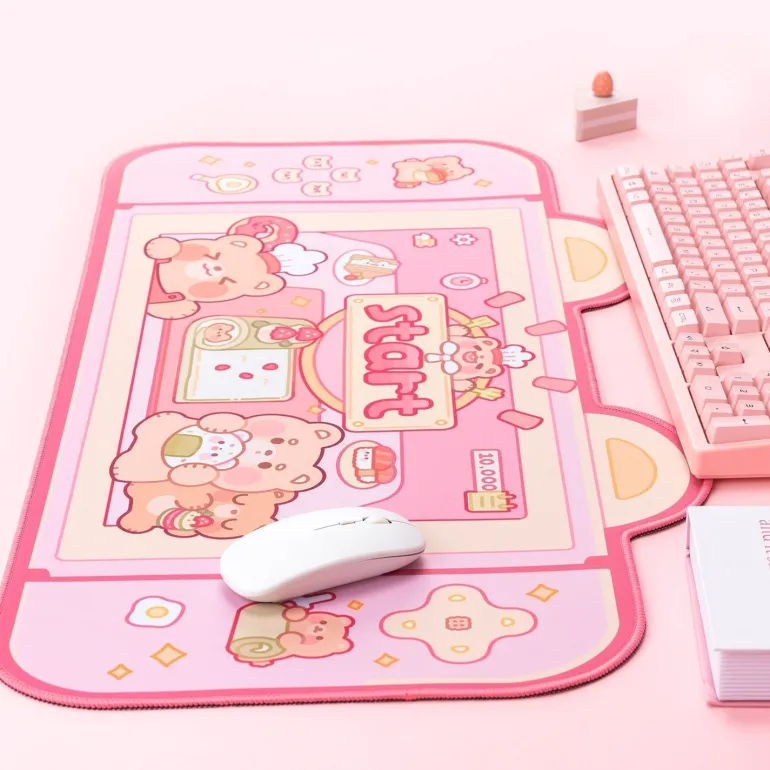Teddy Bear Bakery Gaming Mousepad