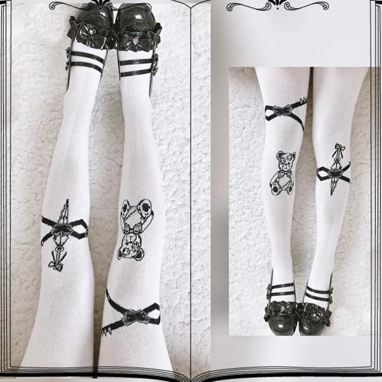 Teddy Bear Blade Stockings