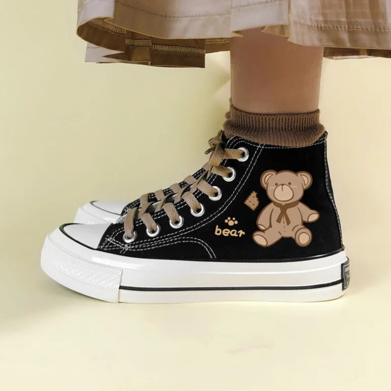 Teddy Bear Hi Tops