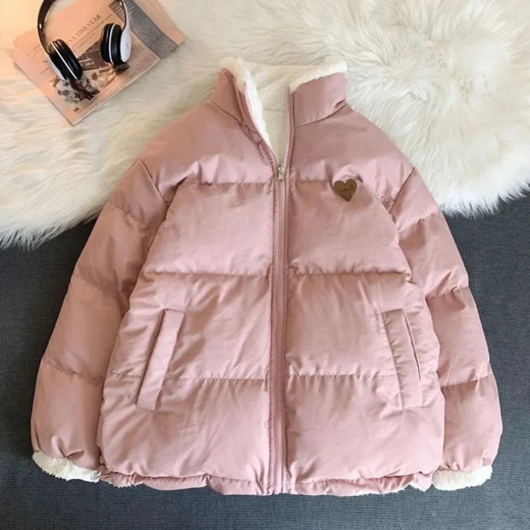 Teddy Bear Love Double Sided Coat