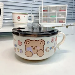 Teddy Bear Ramen Cookware Bowl