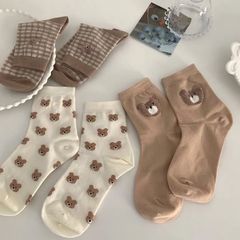 Teddy Bear Socks