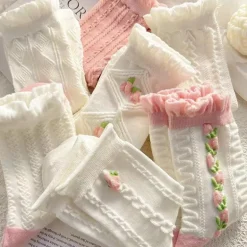 Textured Angelic Socks
