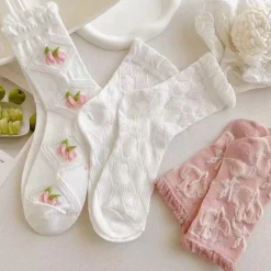 Textured Angelic Socks