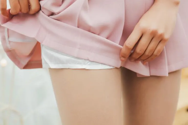 Tie Up Ribbon Skirt