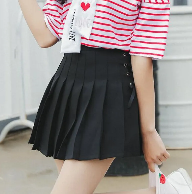 Tie Up Ribbon Skirt