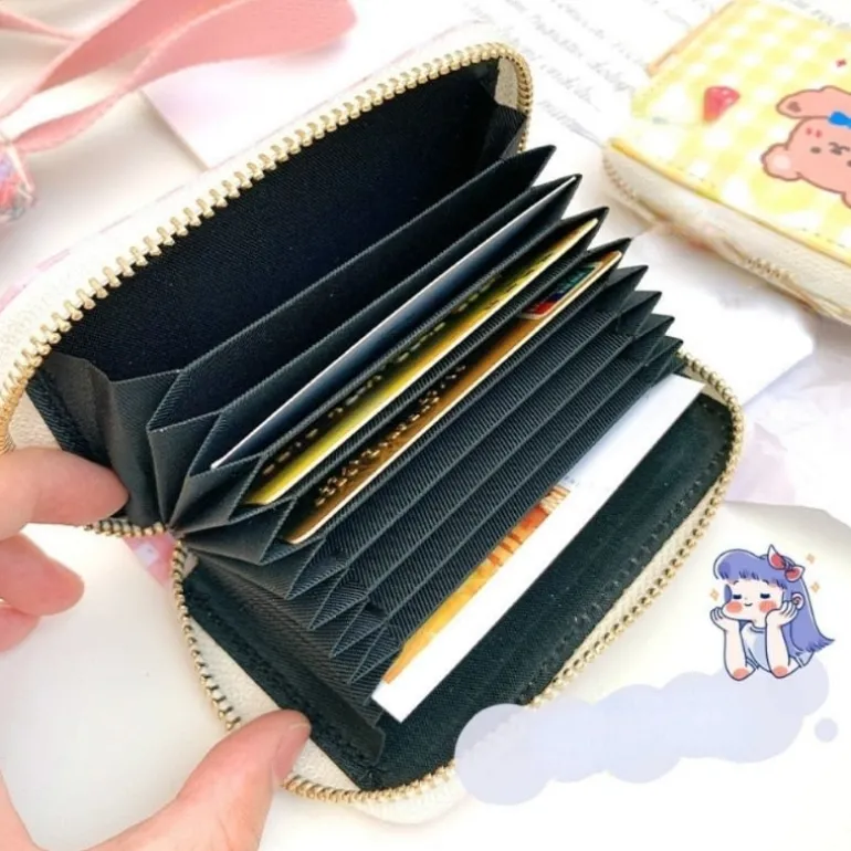 Tiny Plaid Animal Wallet