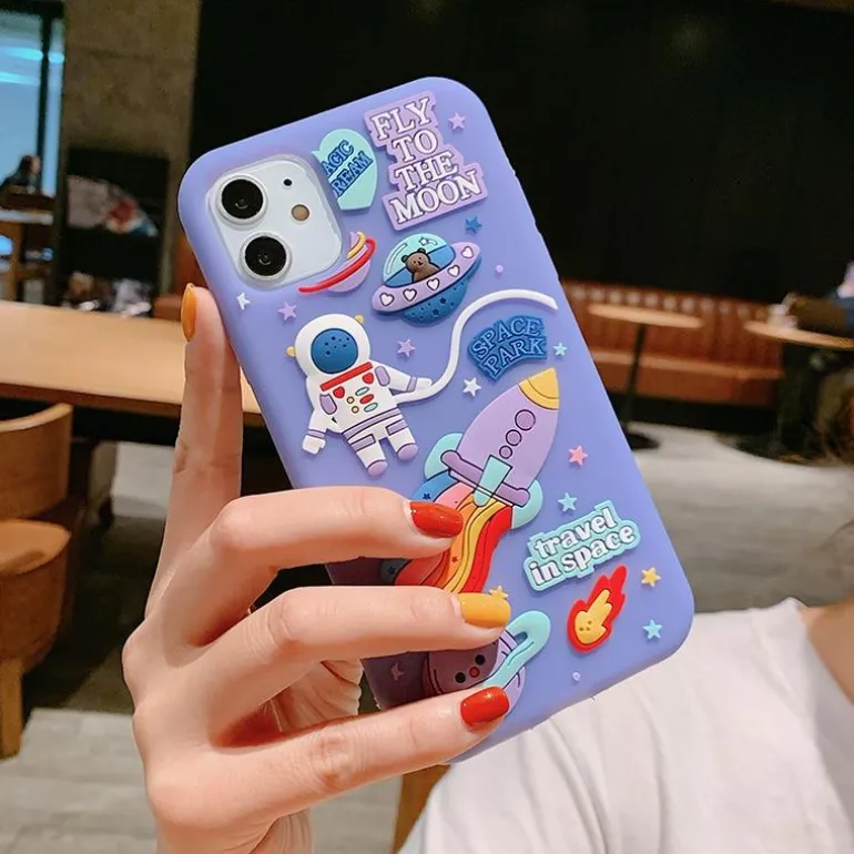 To The Moon iPhone Case