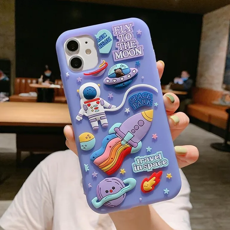 To The Moon iPhone Case