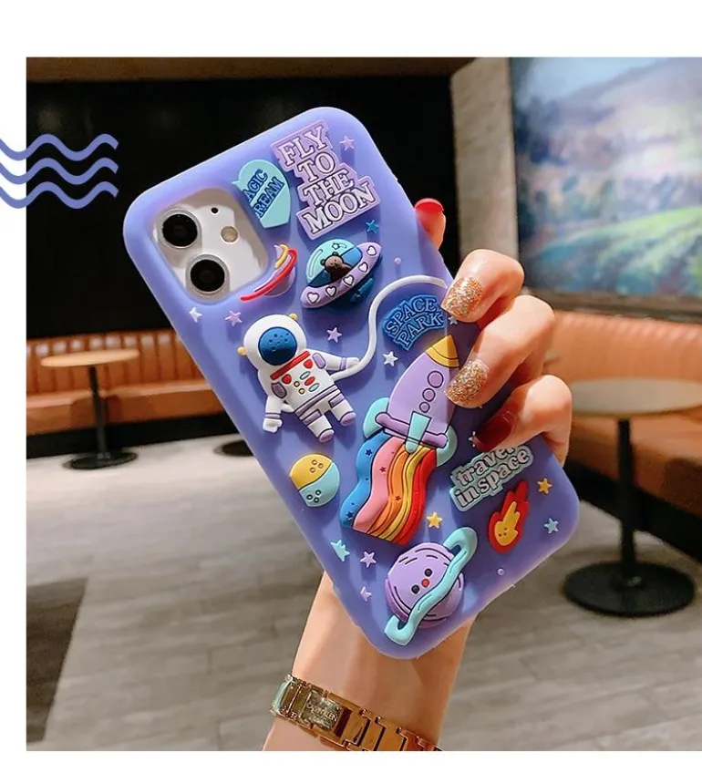 To The Moon iPhone Case