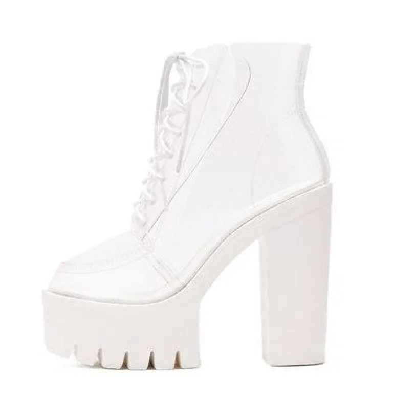 Transparent Baby Doll Booties