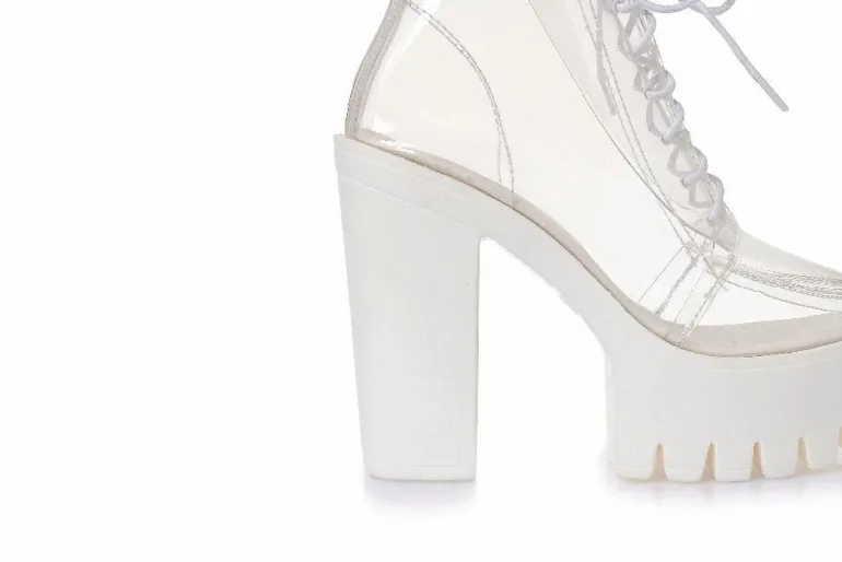 Transparent Baby Doll Booties