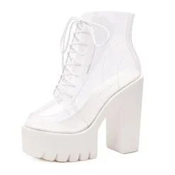 Transparent Baby Doll Booties