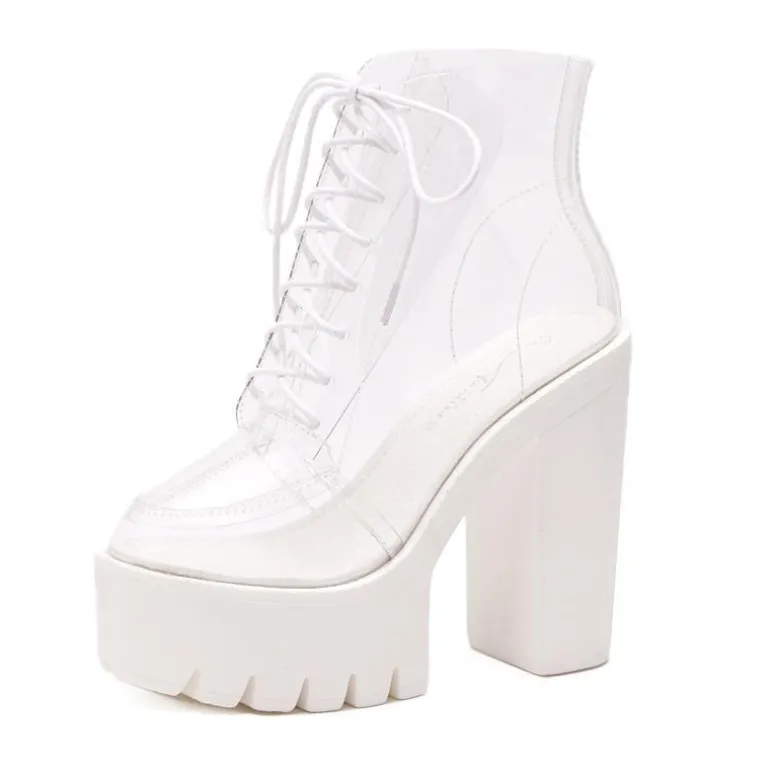 Transparent Baby Doll Booties