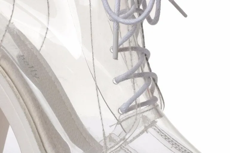 Transparent Baby Doll Booties