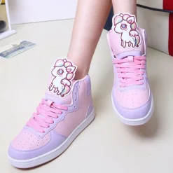 Unicorn High Top Sneakers