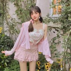 Valentine Angel Crop Top