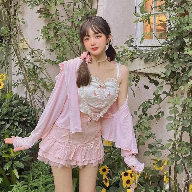 Valentine Angel Crop Top