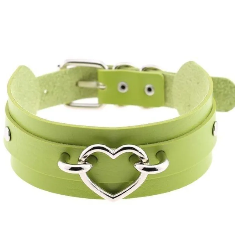 Vegan Heart Collar