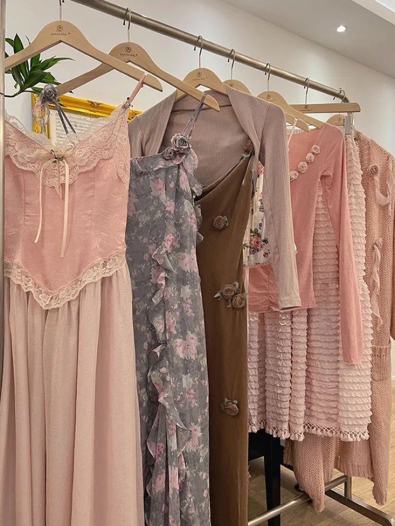 Velvet Fairycore Maxi Dress