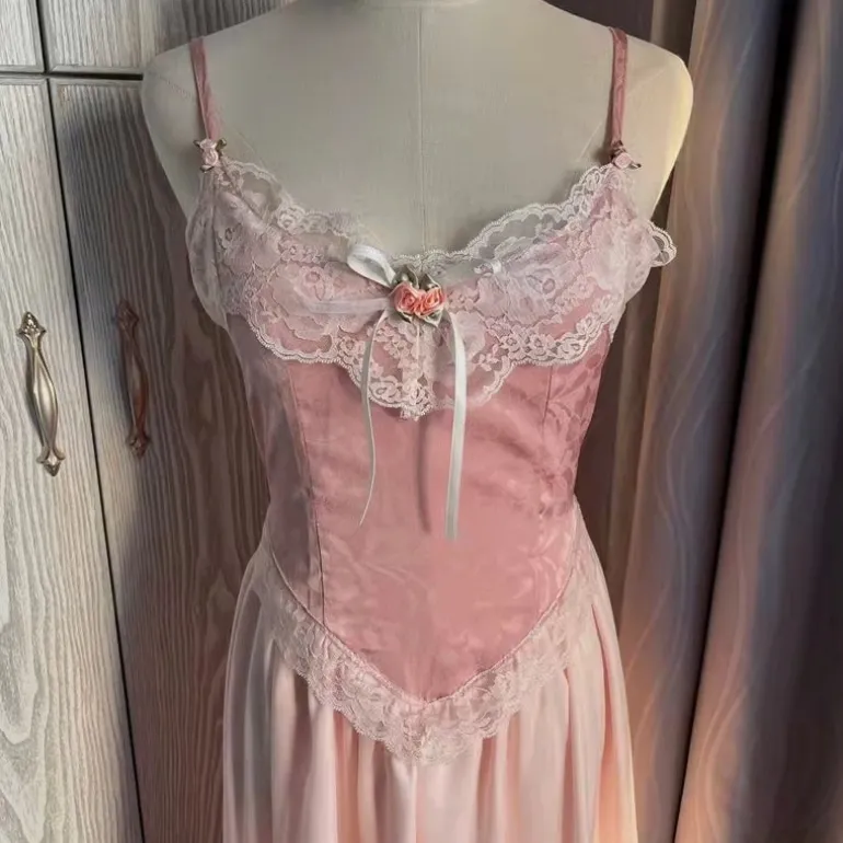 Velvet Fairycore Maxi Dress