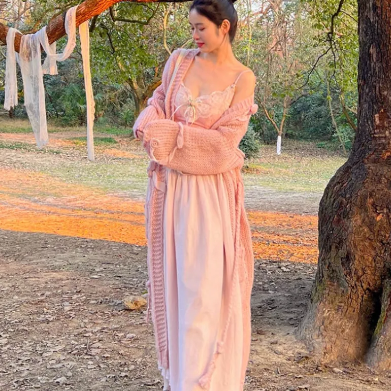 Velvet Fairycore Maxi Dress