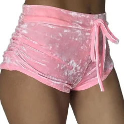 Vevet Velour Shorts