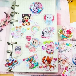 Vintage Animal Sticker Collection