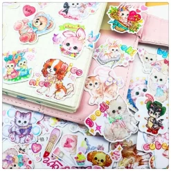 Vintage Animal Sticker Collection