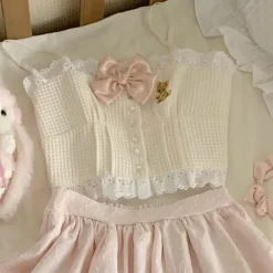 Vintage Kitten Plaid Cami