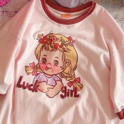 Vintage Lucky Girl Tee