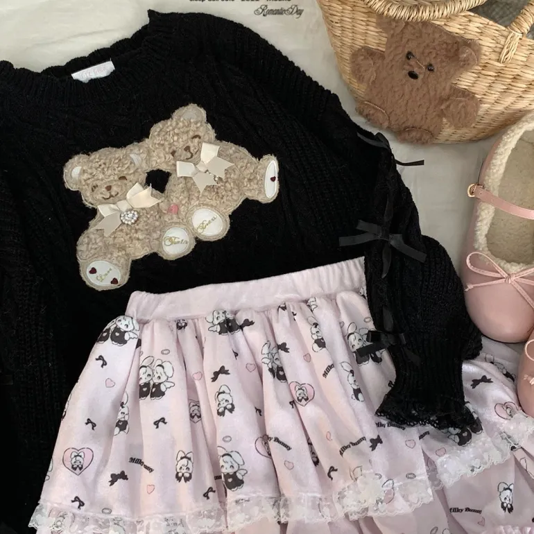 Vintage Teddy Knit Crewneck