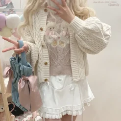 Vintage Teddy Knit Crewneck