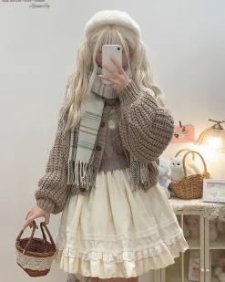 Vintage Teddy Knit Crewneck