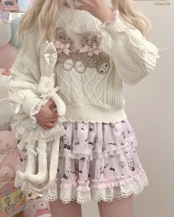 Vintage Teddy Knit Crewneck