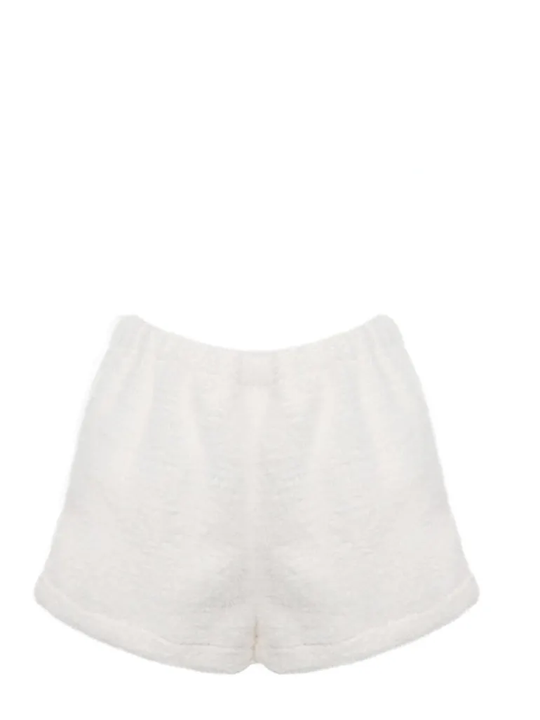 White Fuzzy Valentine Set