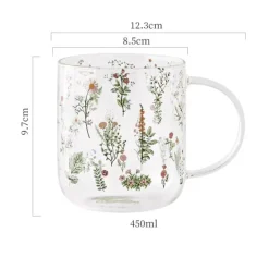 Wildflower Glass Cup