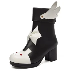 Winged Bunny Booties