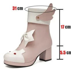 Winged Bunny Booties