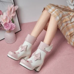 Winged Bunny Booties