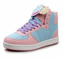 Winged Heart Hi Top Sneakers