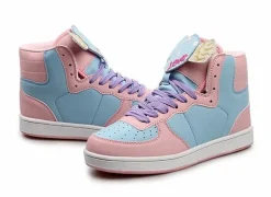 Winged Heart Hi Top Sneakers