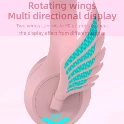 Winged LED Wireless Headphones