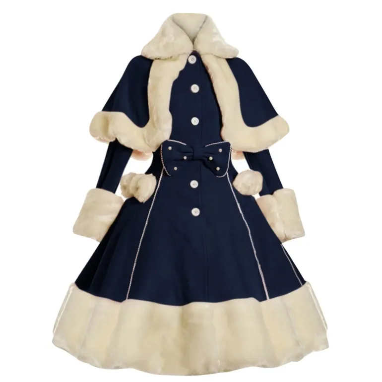 Winter Princess Dress Coat