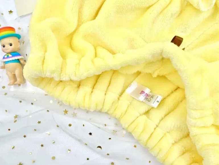 Yellow Puppy Dog Lingerie Set