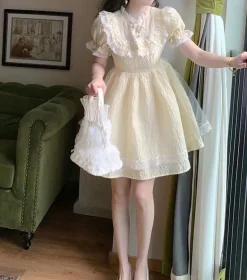 Yellow Sweetheart Dress