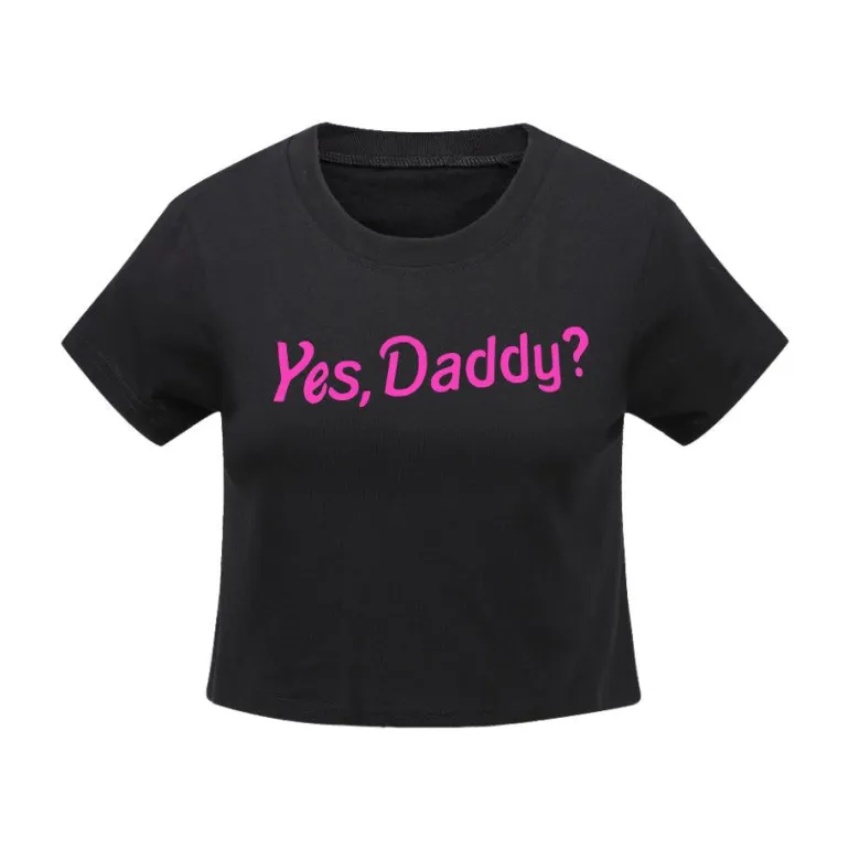 Yes Daddy Crop Top