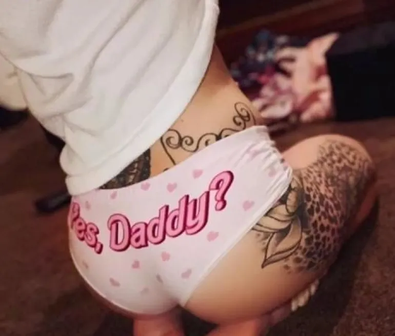 Yes Daddy Heart Panties
